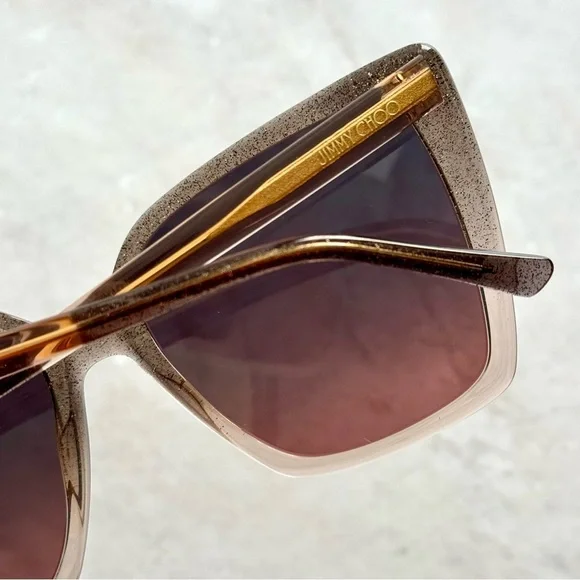 Jimmy Choo Sunglasses, Lessie/S KONFF, Glitter Frame
